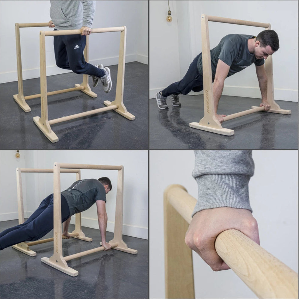 Parallele Dip-Stangen